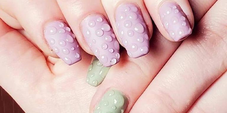 Raindrop Nail Art
