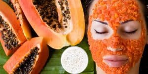 papaya and milk face pack