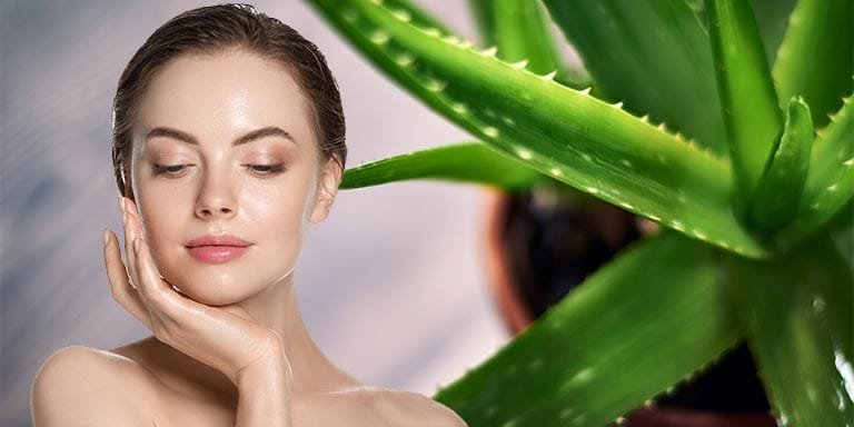 Aloe Vera for glowing skin