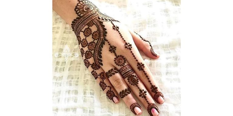 Pattern Bridal Mehndi