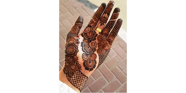 Pattern Bridal Mehndi