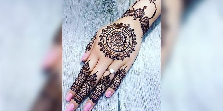 Pattern Bridal Mehndi