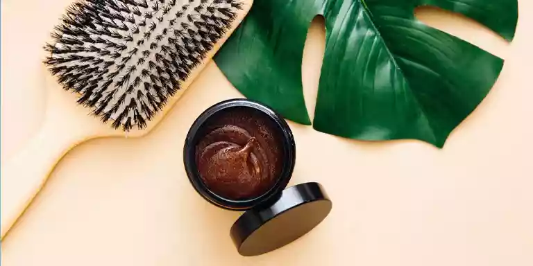 Hair mask during monsoon