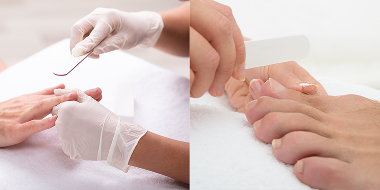 Manicure and Pedicure for men
