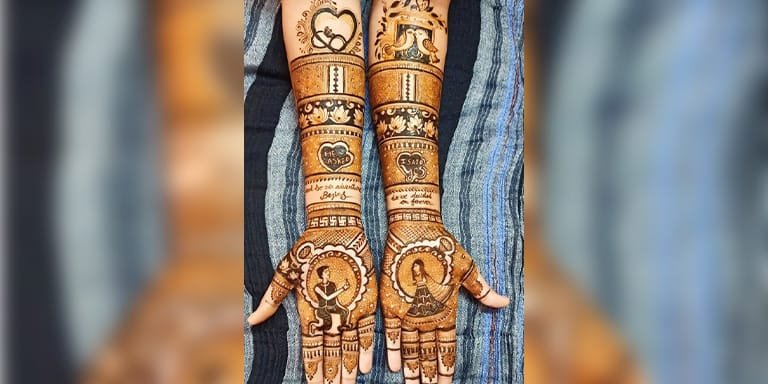 Mehndi Design With Storytelling