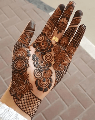 Easy Arabic Mehndi Design