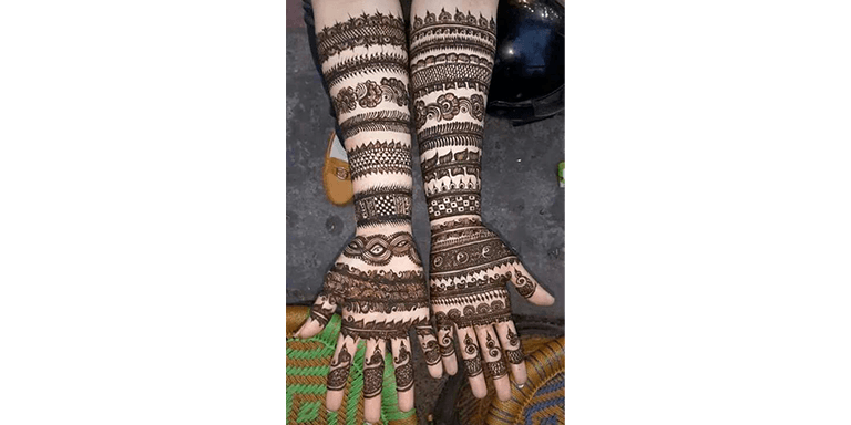 Bangle Mehndi Design