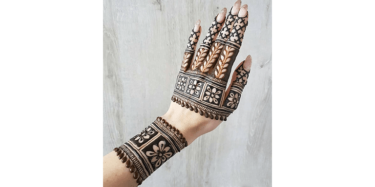 Moroccan Mehndi Design