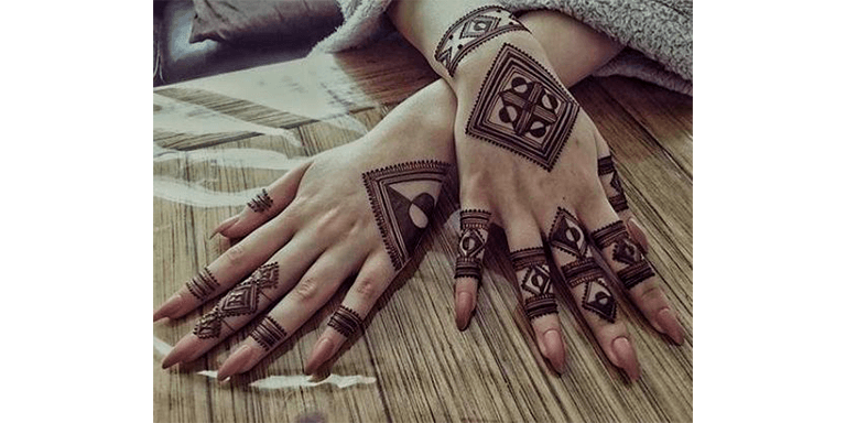 Moroccan Mehndi Design