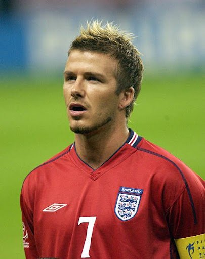 David Beckham's Faux Hawk 