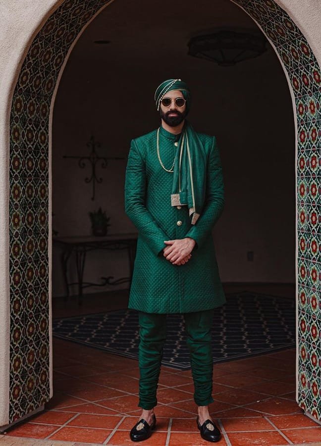 Boho Groom Sherwani