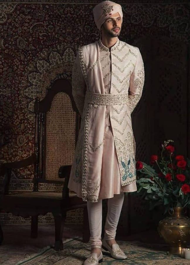 Boho Groom Sherwani