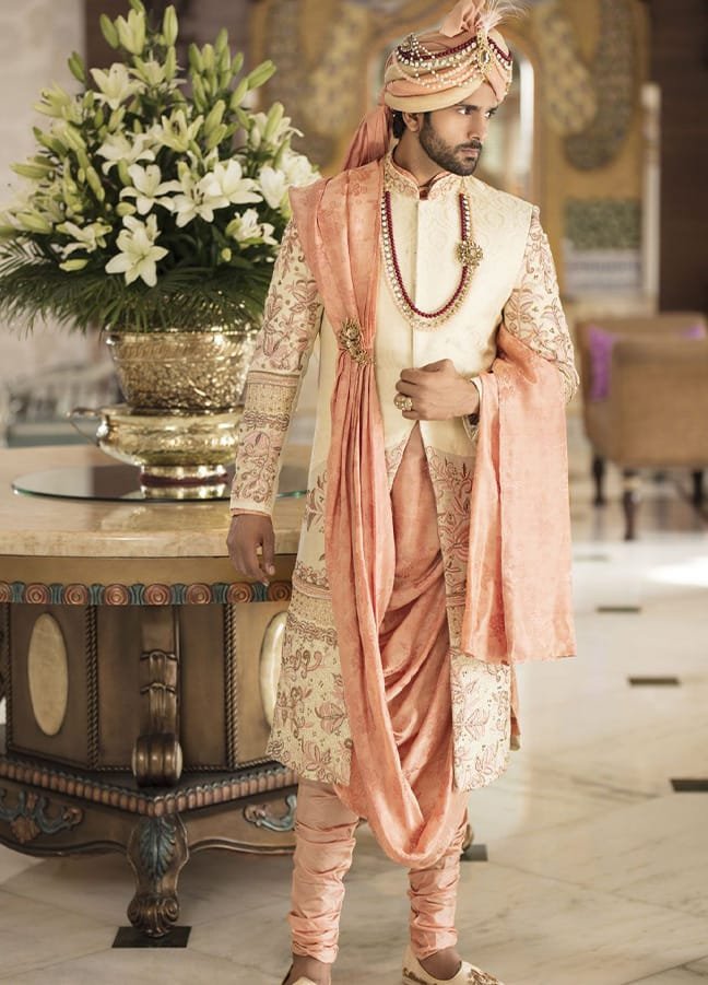 Boho Groom Sherwani