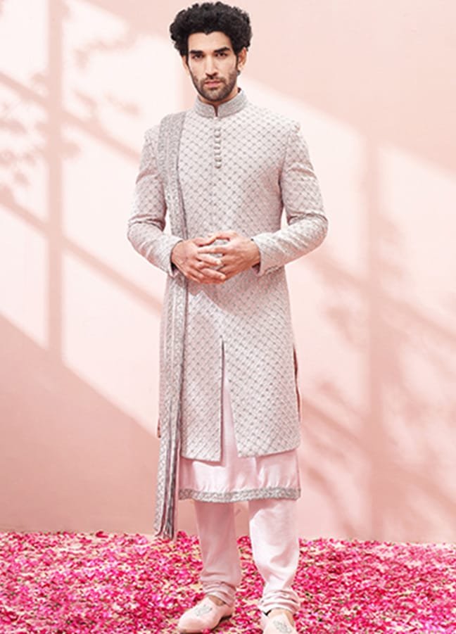 Embellished Groom Sherwani