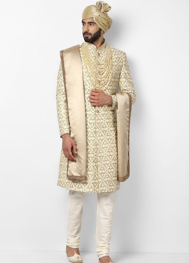 Embellished Groom Sherwani