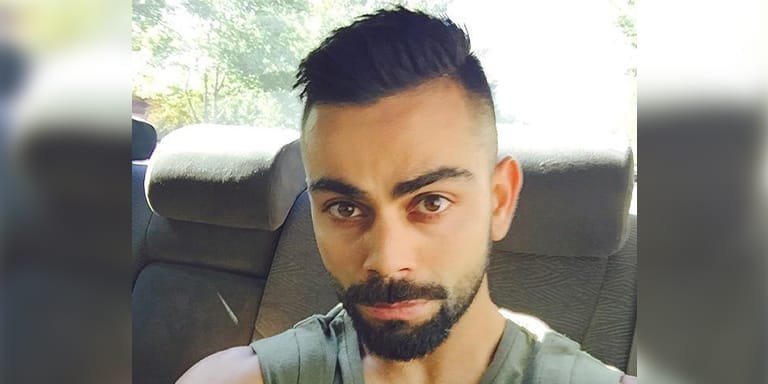 Short Undercut virat hair style
