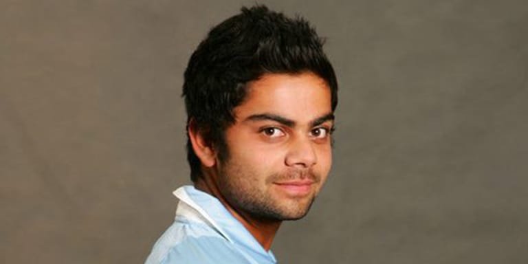 Spikes Virat kohli hair style