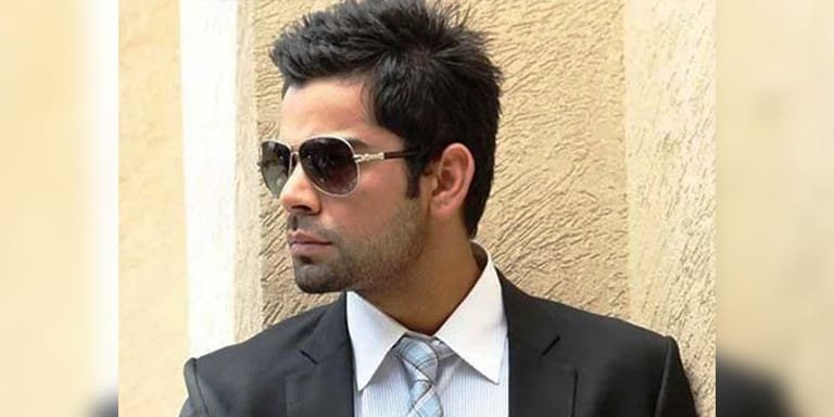 Spikes Virat kohli hair style