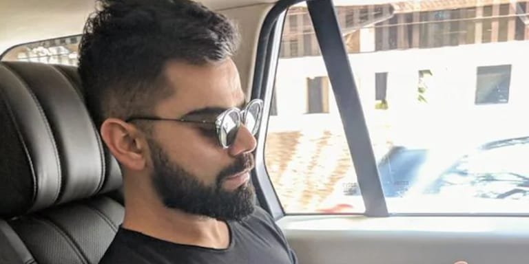 Sporty Virat Kohli Hairstyle