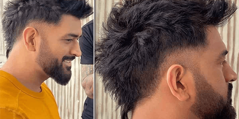 Faux Hawk Dhoni Hairstyle