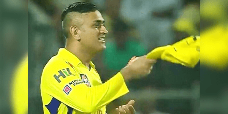 Viking Dhoni Hairstyle
