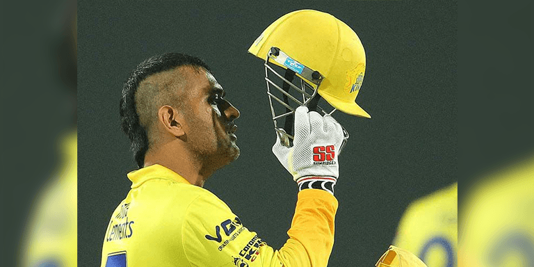 Viking Dhoni Hairstyle