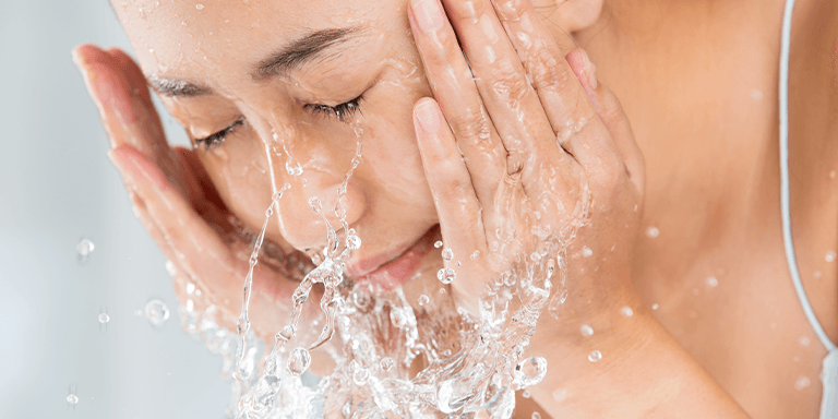 Wash Your Face Twice A Day