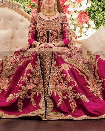 Anarkali- A Vintage Muslim Bridal Look