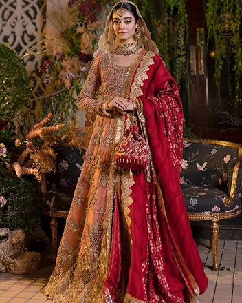 Anarkali- A Vintage Muslim Bridal Look