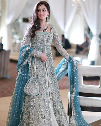 Anarkali- A Vintage Muslim Bridal Look