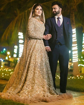 Anarkali- A Vintage Muslim Bridal Look