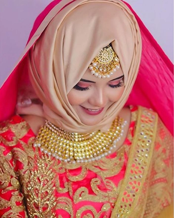 Elegant Wedding Dresses With Hijab