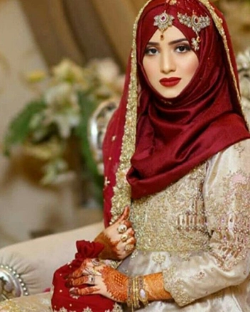 Elegant Wedding Dresses With Hijab