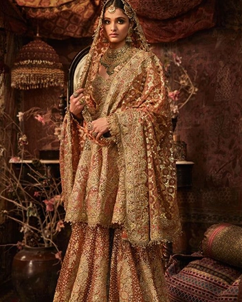 Heavily Embellished Gharara