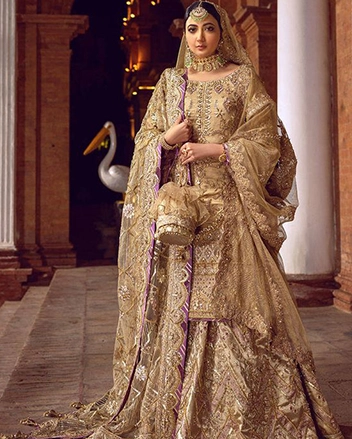 Heavily Embellished Gharara