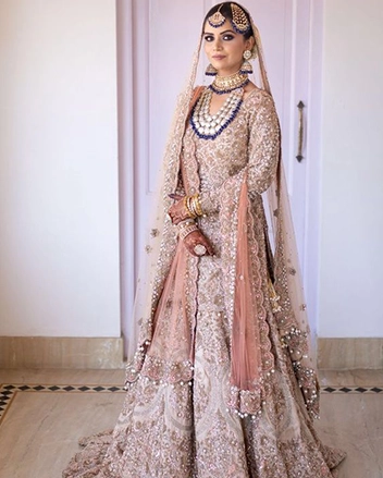 Pink Lehnga For Muslim Brides