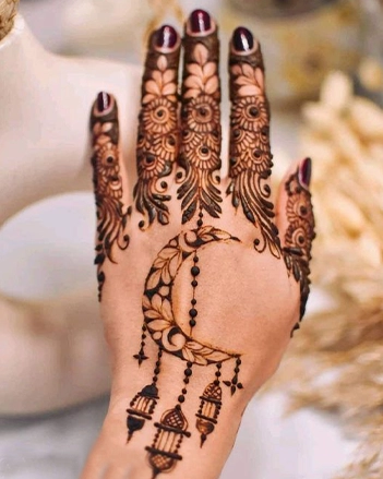 chand mehndi design