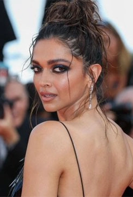 classic bun deepika padukone hairstyle