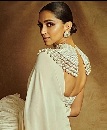 classic bun deepika padukone hairstyle