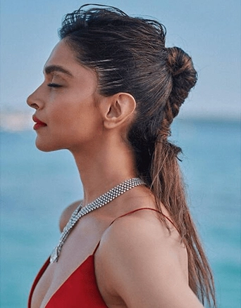 Deepika Padukone Cannes Hairstyle