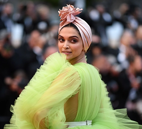 Deepika Cannes Hairstyle