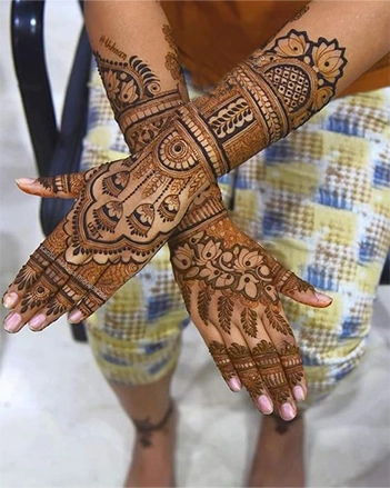 Eid Jhoomar Mehndi Design