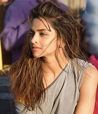 half hair up deepika padukone hairstyle