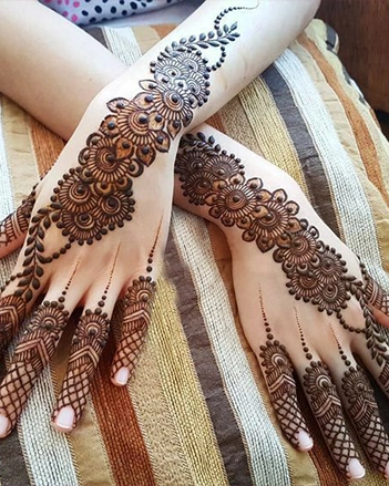 Most Demanding Eid Arabian Mehndi Design 