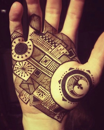 Quirky Pattern Mehndi Designs