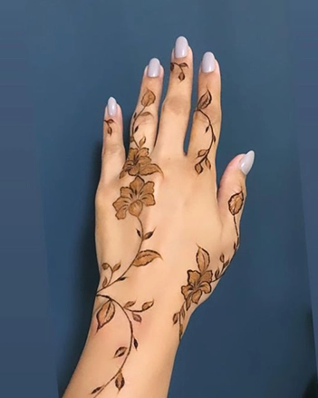 Quirky Pattern Mehndi Designs