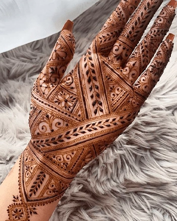 Moroccan Mehndi Design