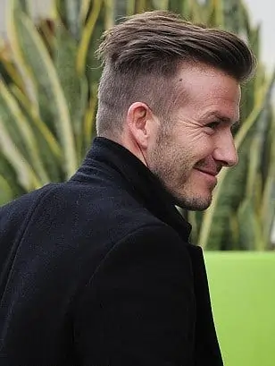 David Beckham Undercut Hairstyle