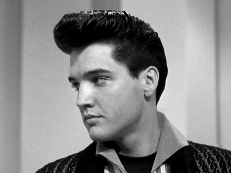 Pompadour Hairstyle by Elvis Presley