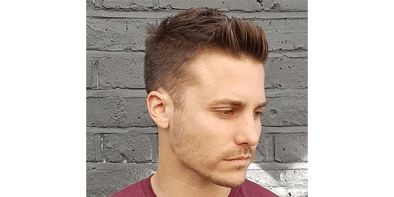 Short Quiff hairstyle for men